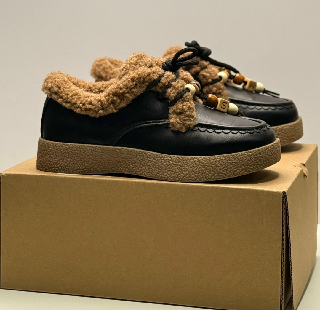 ,женская ,лоферы на меху,зимняя женская ,меховые лоферы