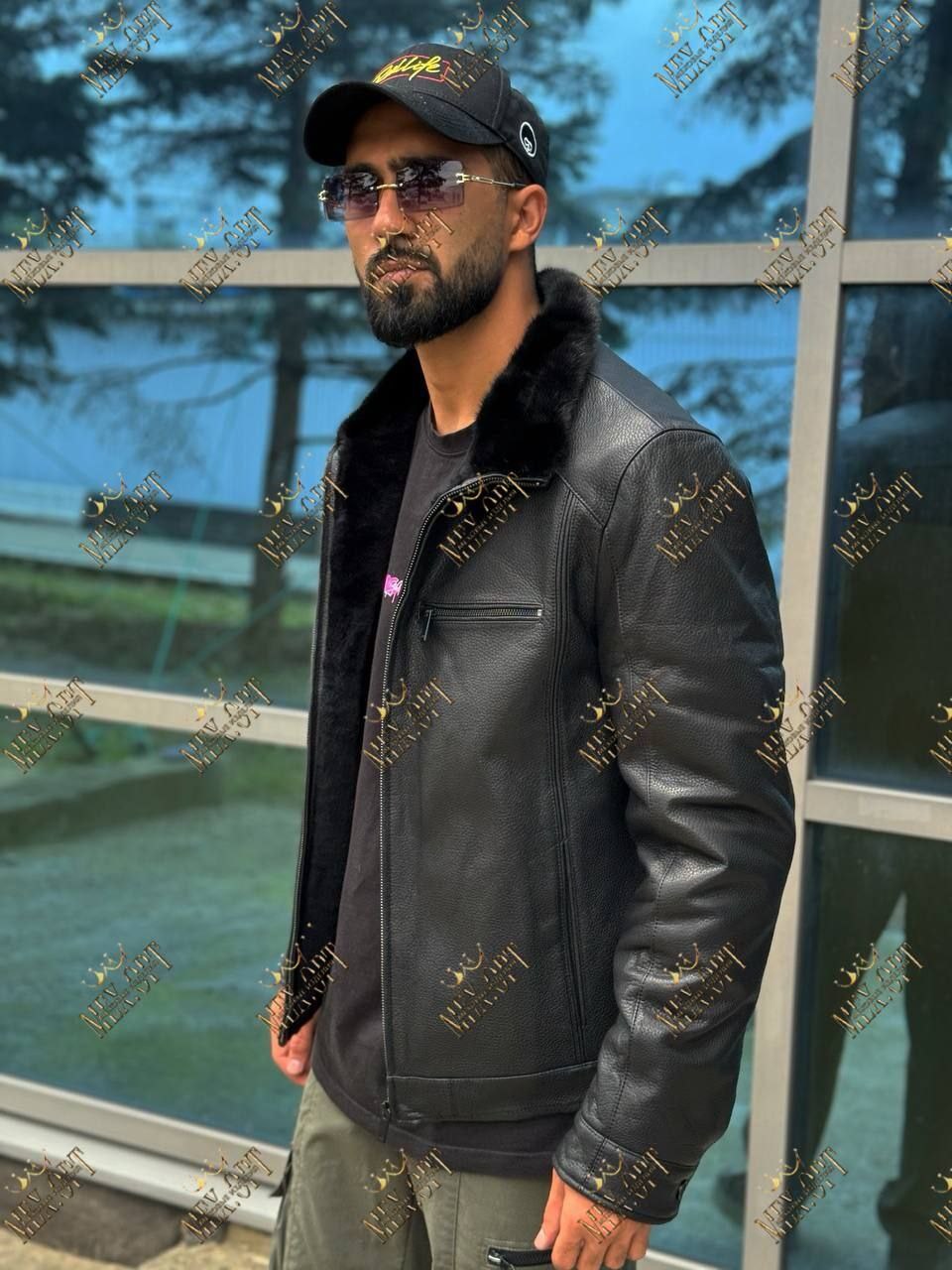 кожаная куртка мужская зимняя,мужская кожаная куртка,куртка косуха авиатор мужская,мужская кожаная куртка с мехом,косуха зимняя мужская