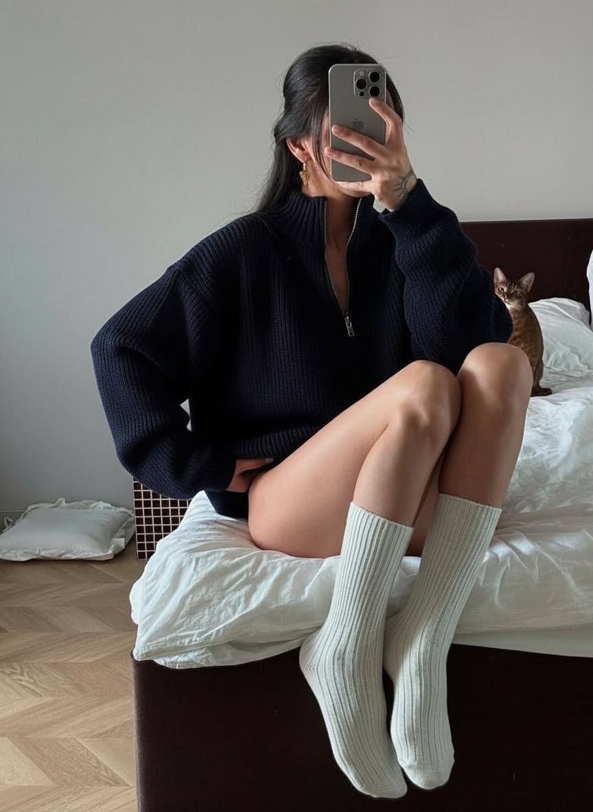 вязаный свитер оверсайз,свитер вязаный оверсайз теплый с горлом и молнией,свитер женский оверсайз,свитера женские,модные свитера