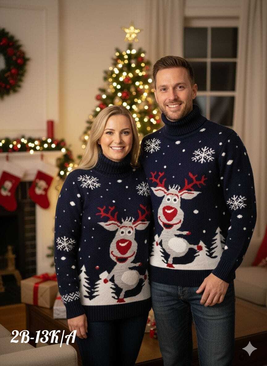 свитер с горлом новогодний с оленями,свитера с оленями,рождественские свитера,зимние свитера с оленями,новогодние свитера