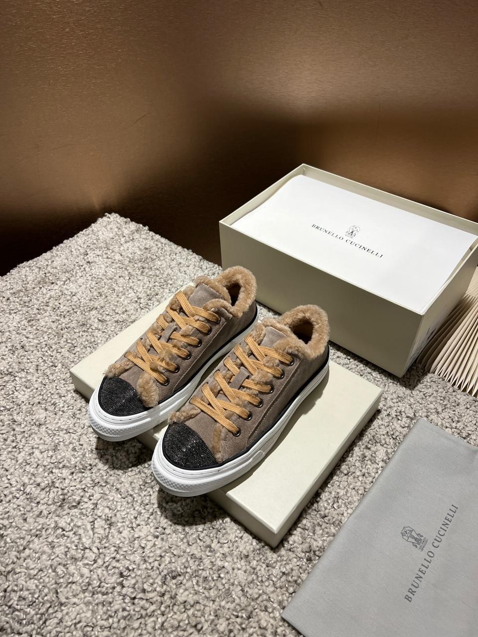 ,кеды brunello cucinelli,кеды на меху,женские кроссовки,кеды брендовые