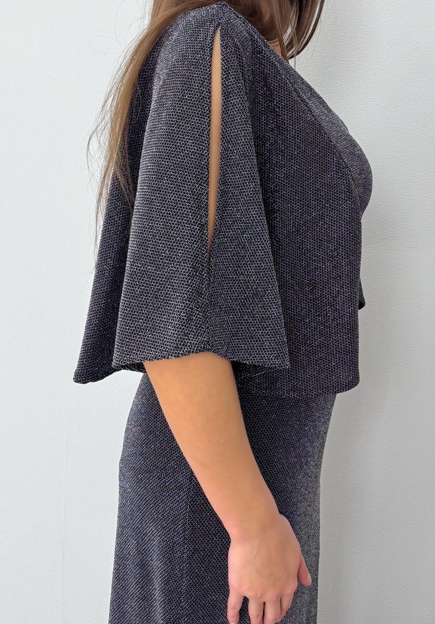 платье трикотажное с люрексом,платье люрекс,платье женская,нарядное платье,стильное платье