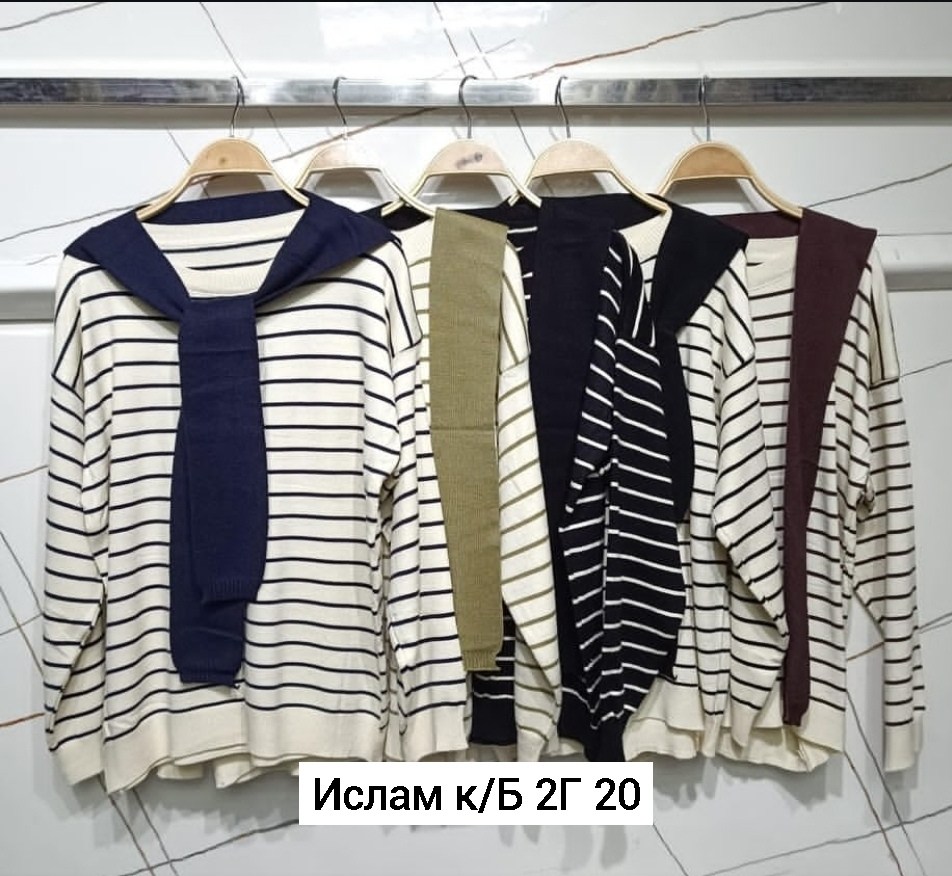 женская кофта,свитеры вязаные,свитера с контрастной пряжей,свитер в полоску,женский свитер