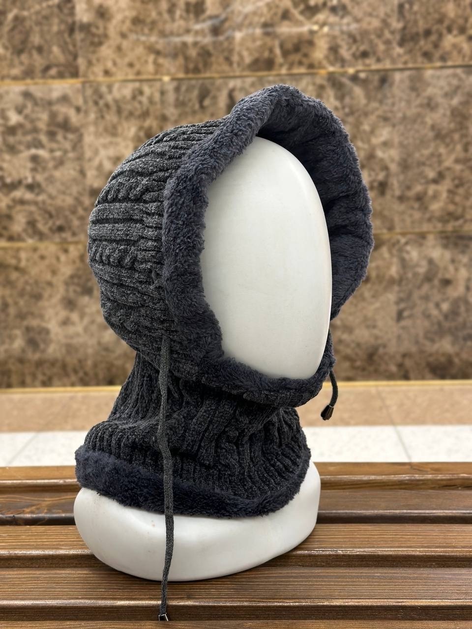 балаклава вязаная,капюшон капор,вязаный капор,шапка капор,шапка зимняя вязаная