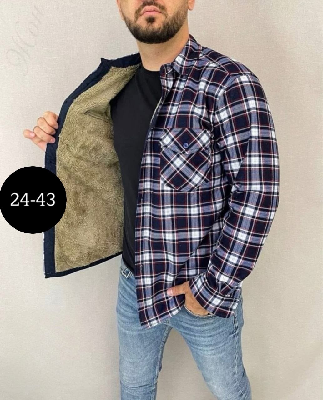 мужская клетчатая рубашка,рубашка на меху,рубашка теплая на флисе,рубашка мужская утепленная,рубашки мужские модные