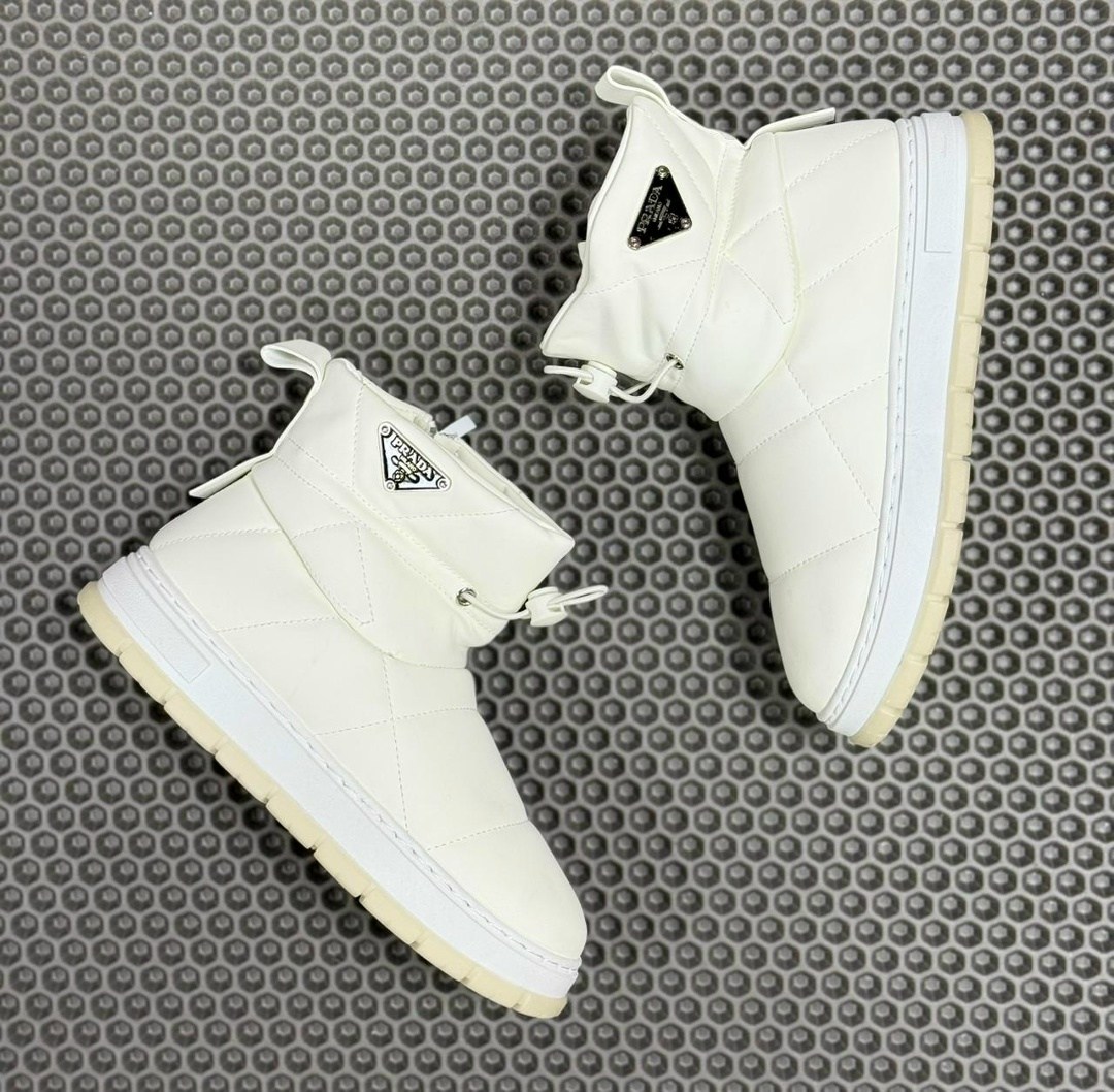 женские дутики,дутики prada,дутики,женские зимние дутики, женская зимняя