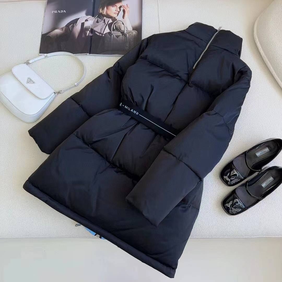 пуховик для женщин,пуховик двусторонний,черный пуховик,пуховик,пуховик прада