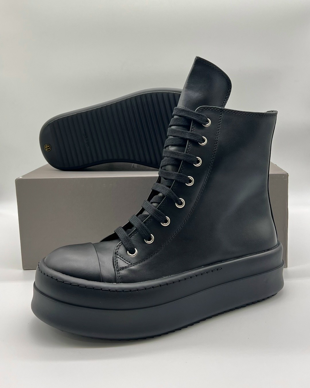 ,кеды высокие rick owens,женская ,кроссовки rick owens,платформа