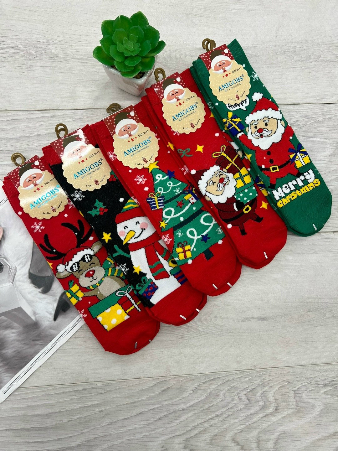 женские носки новогодние,amigobs носки новогодние 10 пар,носки новогодние,носки женские,носки подарочные новогодние