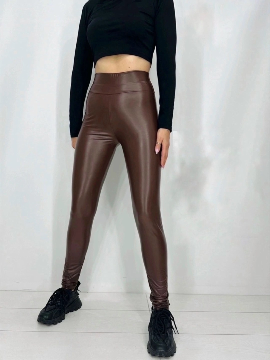 легинсы кожаные,кожаные леггинсы,женские легинсы,леггинсы кожаные теплые,женские леггинсы