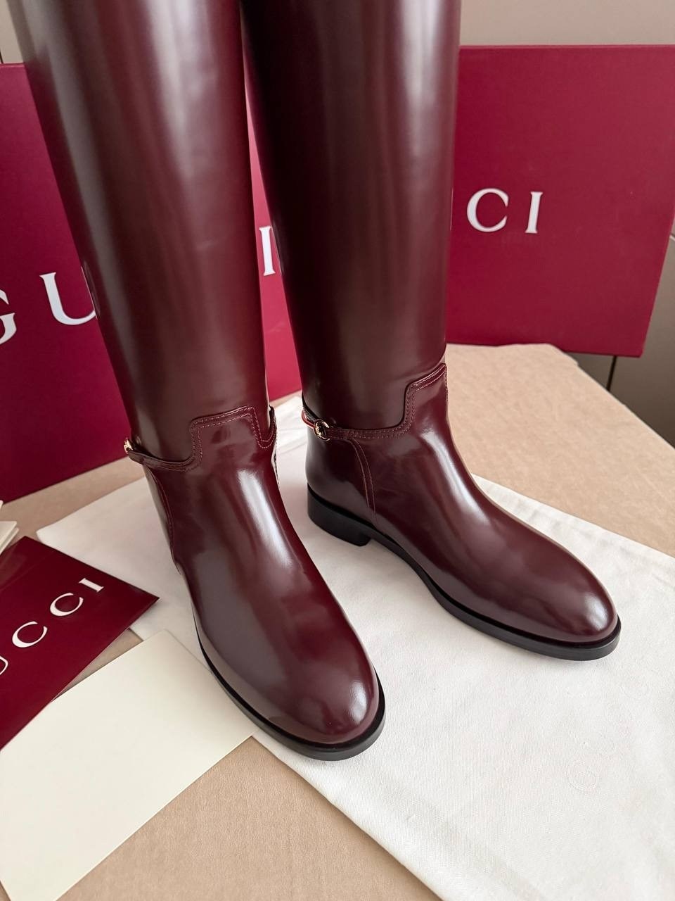 сапоги gucci,оригиналы сапог гуччи,,женские сапоги,бордовые сапоги