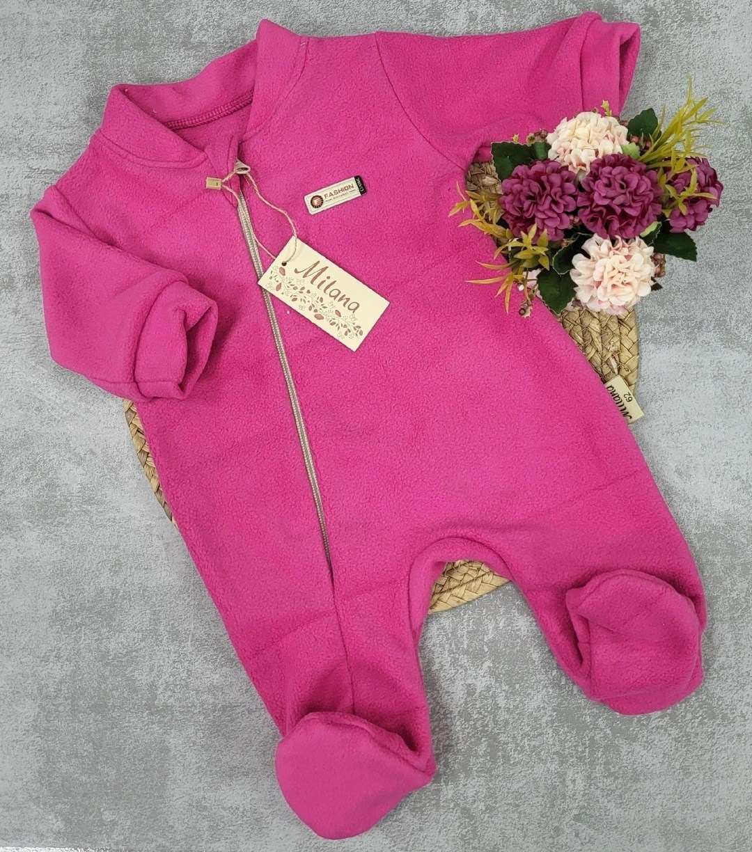 комбинезон на флисе,детские комбинезоны,комбинезон розовый,комбинезон флисовый,флисовые комбинезоны