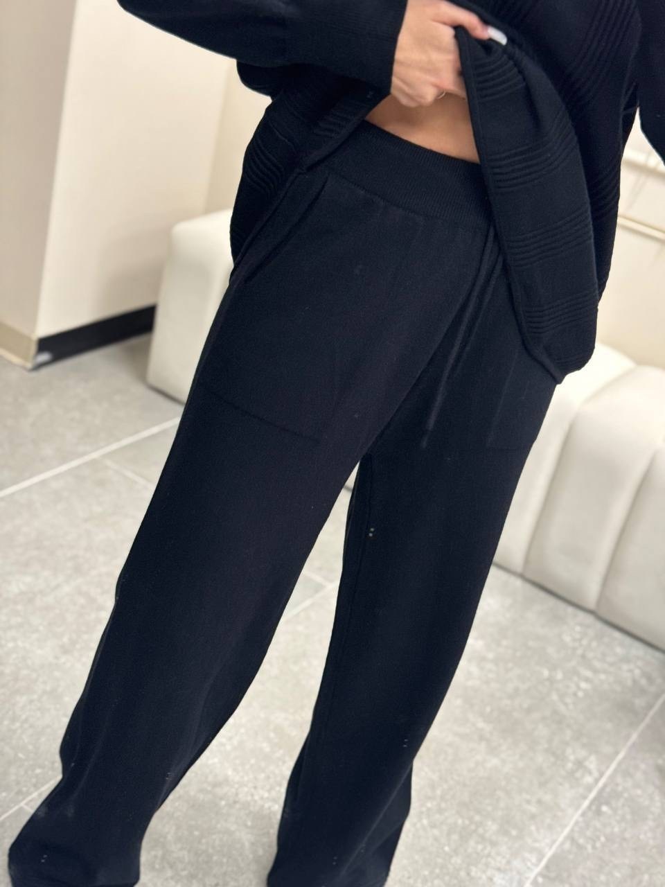 трикотажные костюмы,стильные костюмы,костюм лапша с брюками,женский костюм,вязаные костюмы