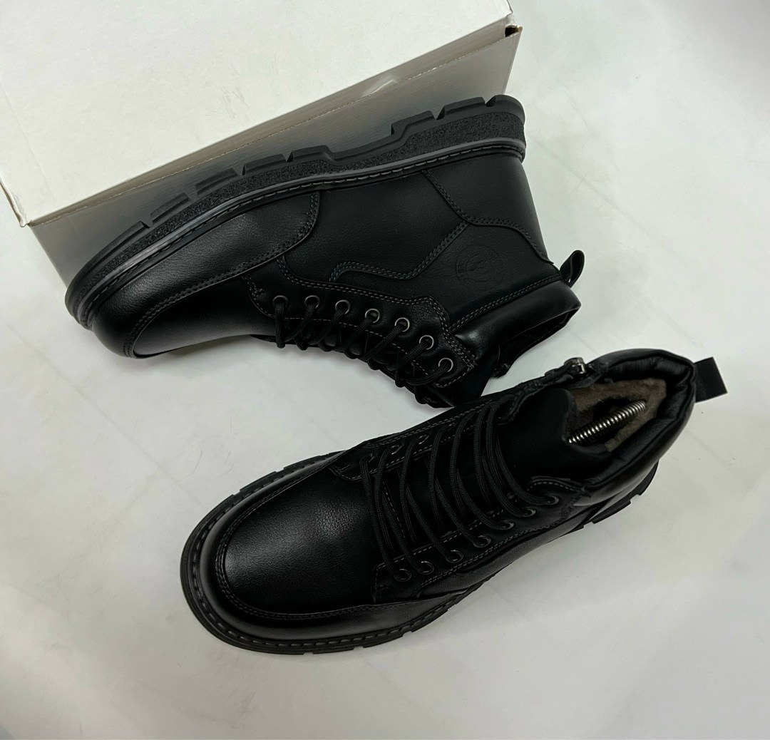 ,мужские зимние ботинки,ботинки мужские,зимняя мужская ,ботинки мужские кожаные