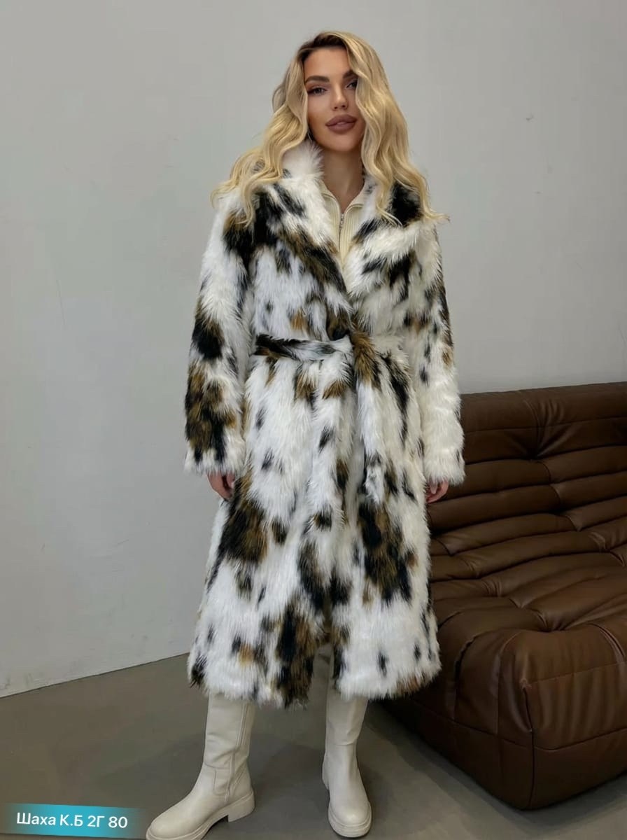 шуба под рысь,шуба рысь,шуба искусственная,эко шуба под рысь длинная,шуба из искусственного меха рысь