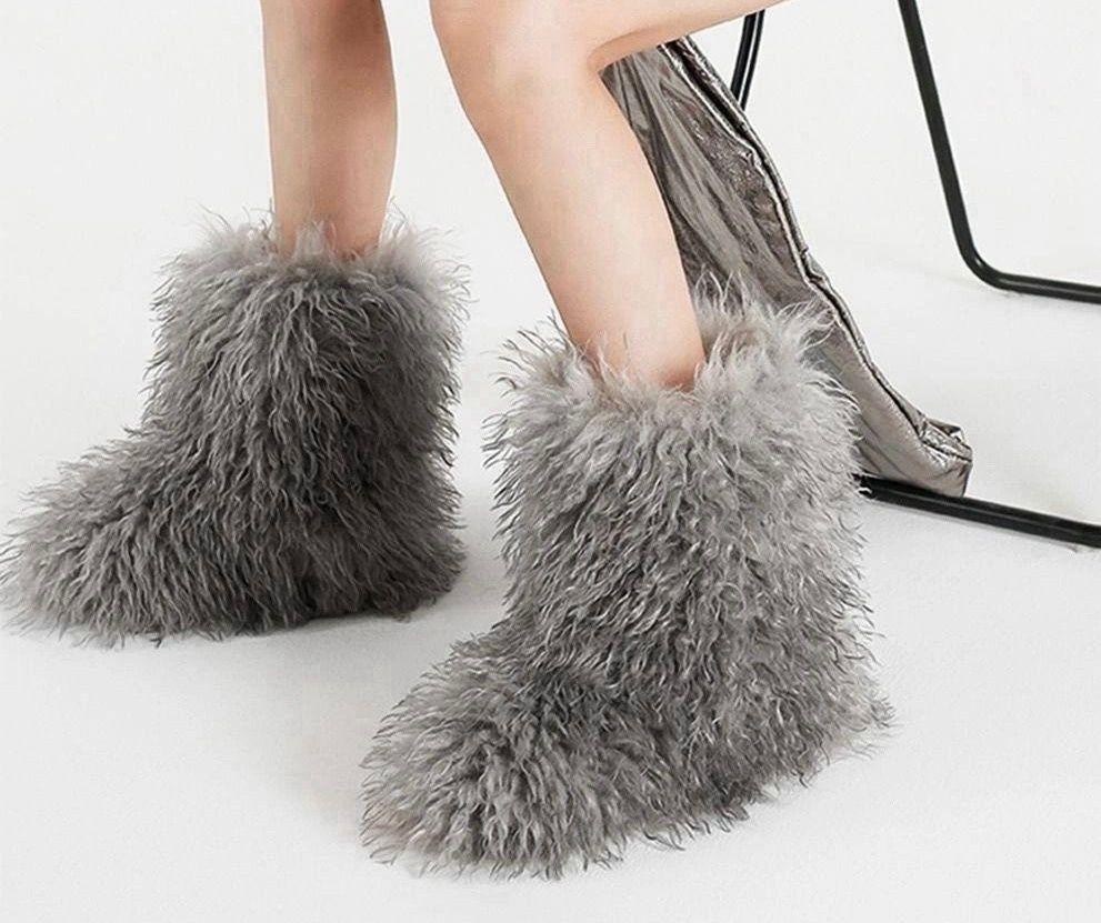 домашние меховые тапочки,пушистые тапочки,меховые тапочки майкл корс,тапочки домашние пушистый,пушистые сапоги