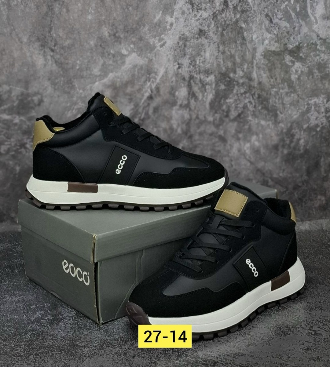 кроссовки мужские ecco,,мужские зимние кроссовки,мужские кроссовки, мужская кроссовки