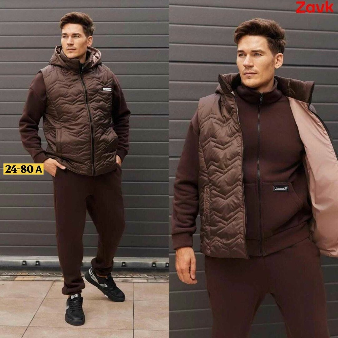 спортивный костюм тройка с жилеткой,жилетка демисезонная,костюмы спортивные мужские,жилет мужской,жилет утепленный мужской