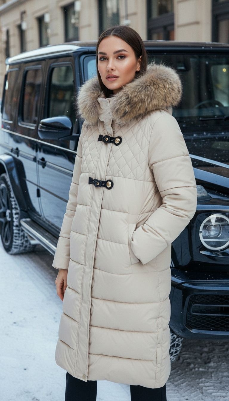 пуховик длинный,пуховик удлиненный зимний,стильные пуховики,пуховик черный,женский пуховик
