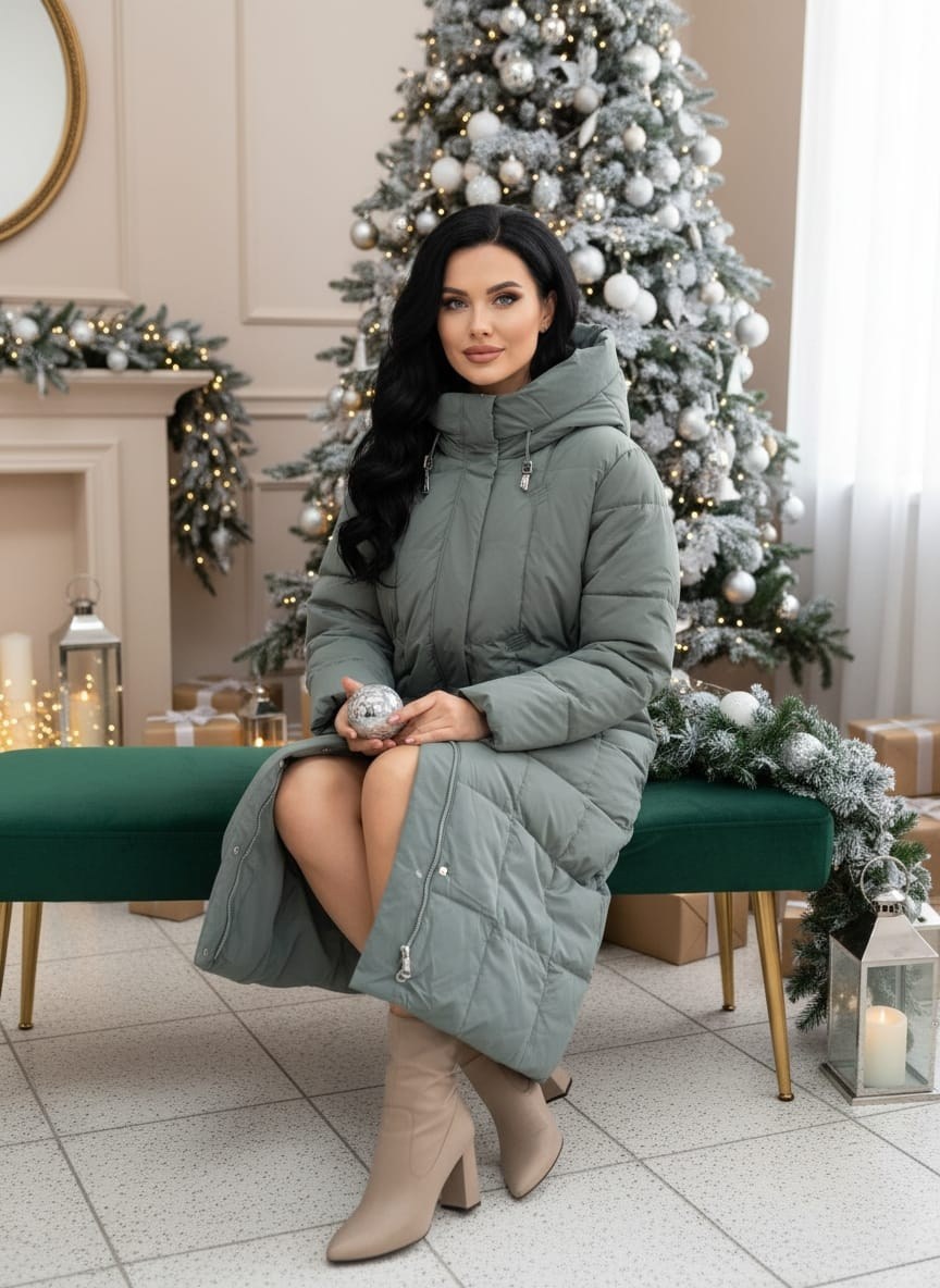 удлиненная куртка,женский пуховик,пуховик,пальто стеганое,куртка женская зимняя