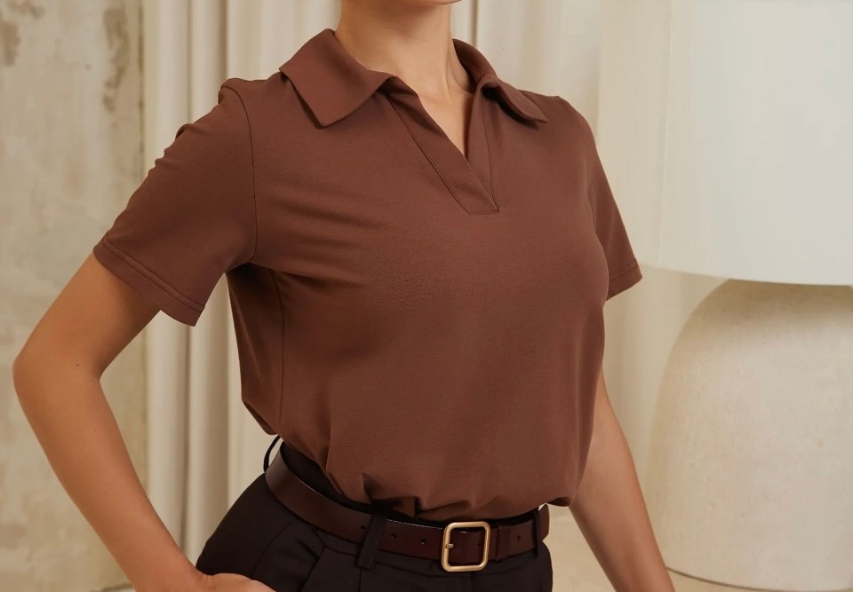 женская футболка поло,спортивные костюмы,костюмы женские,стильные образы