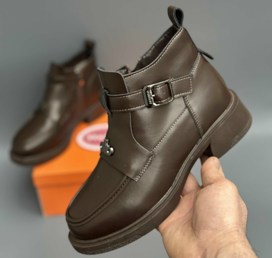 женские ботинки,,кожаные ботинки,модные ботинки, повседневные