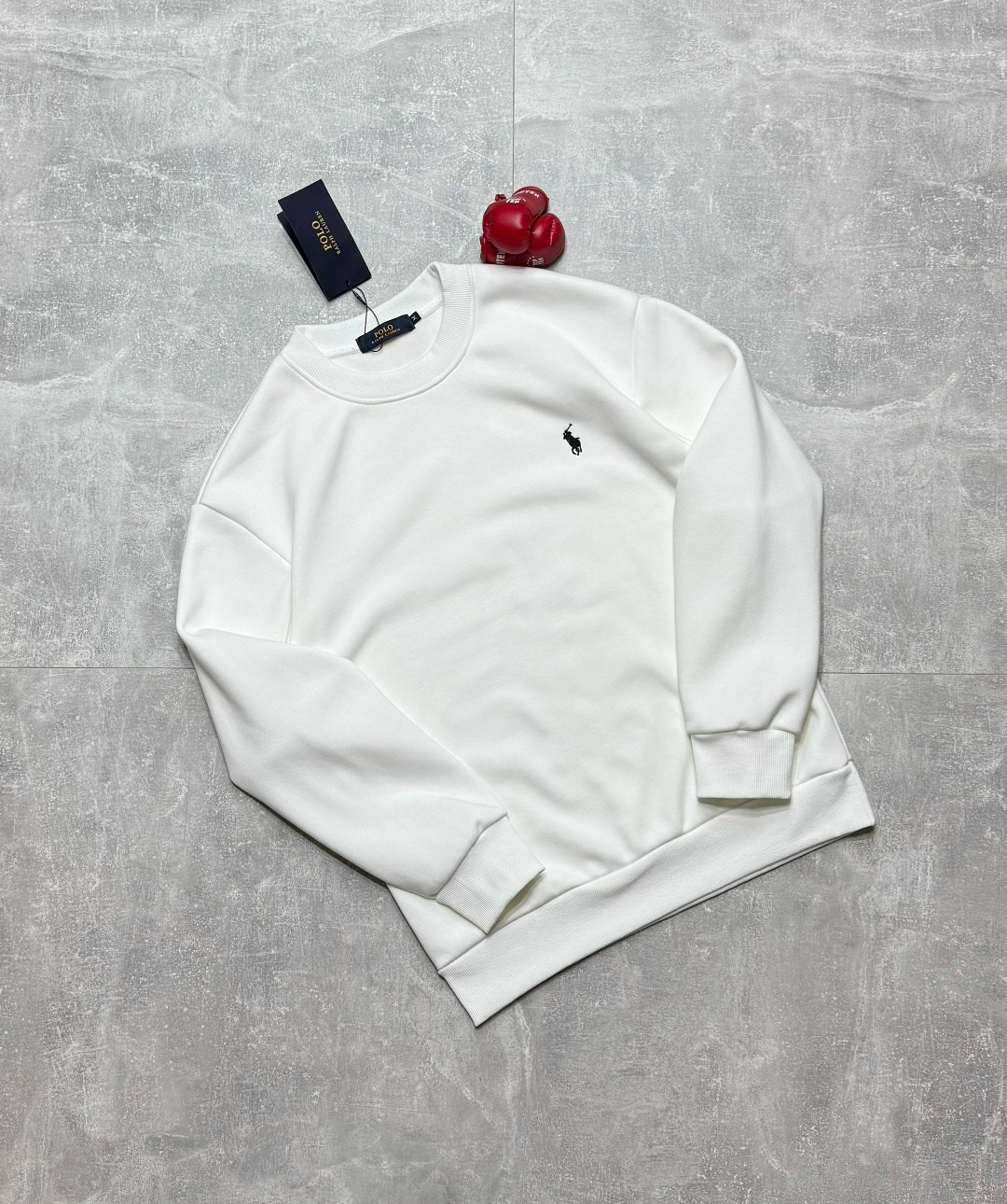 толстовки для мужчин,свитшот polo ralph lauren,мужские свитшоты,свитшот ральф лорен белый