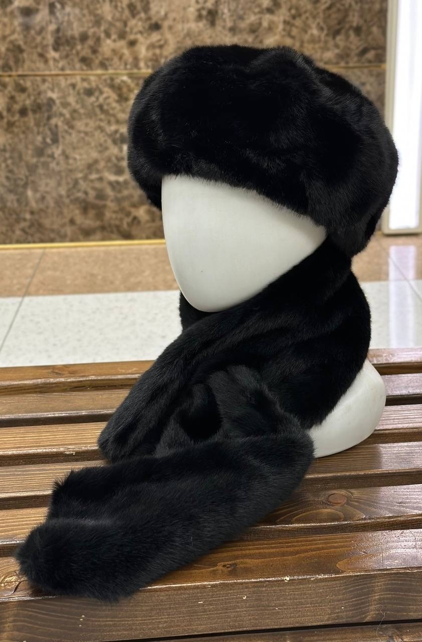 белая норковая шапка,меховая шапка,меховой шарф,шапка женская меховая,шапка женская зимняя меховая