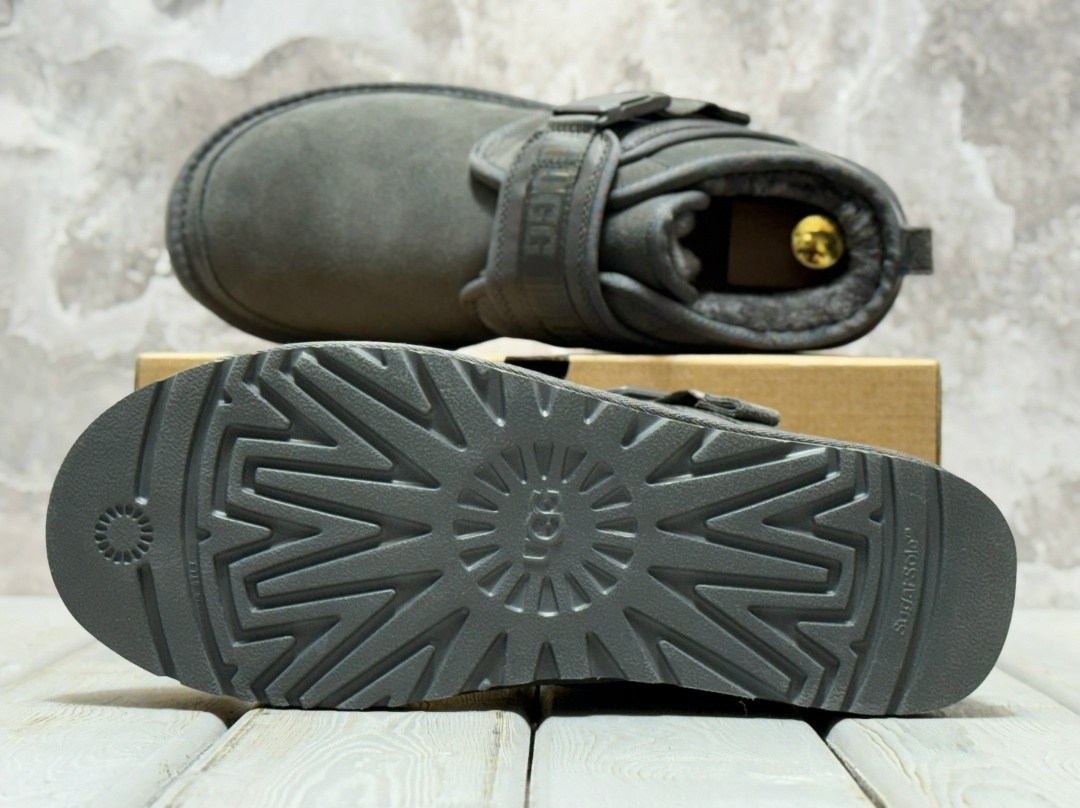 ,ugg neumel snapback grey,мужской ботинок ugg,угги ugg mens neumel grey,мужские угги