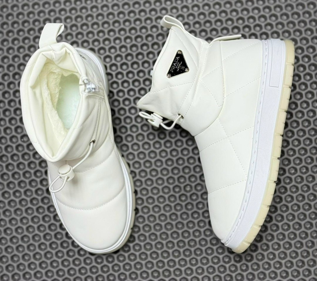 женские дутики,дутики prada,дутики,женские зимние дутики, женская зимняя