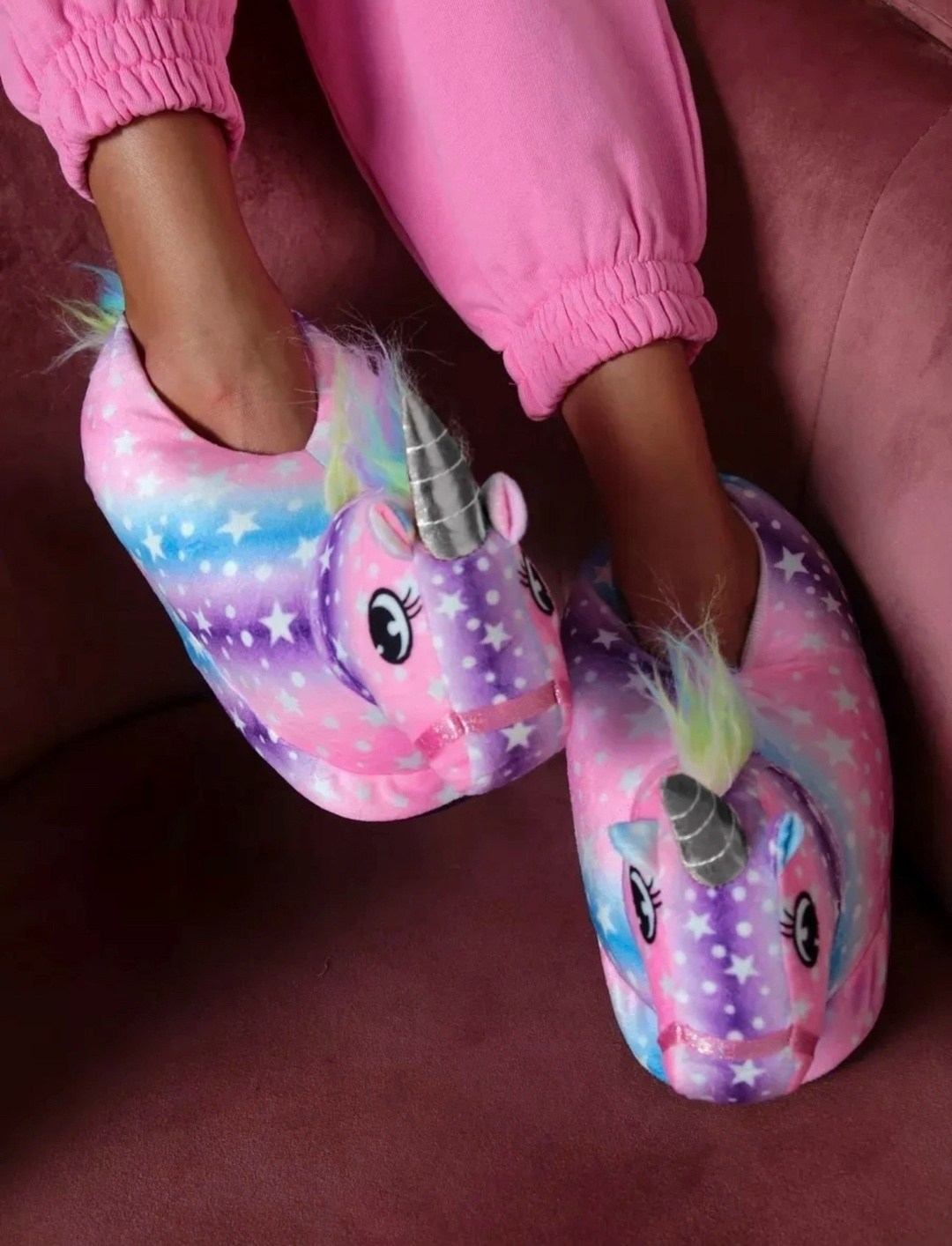 тапочки кигуруми единорог,домашние тапочки детские,,тапочки единорожки детские,домашние тапочки