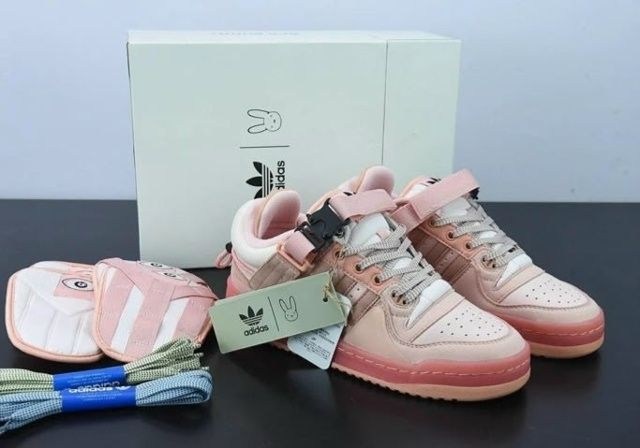 adidas forum low bad bunny pink,кроссовки adidas,,adidas bad bunny forum розовые,розовый adidas