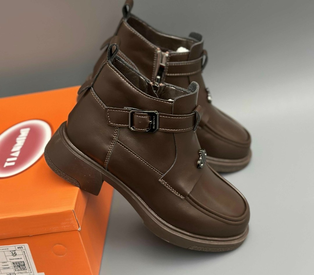 женские ботинки,,кожаные ботинки,модные ботинки, повседневные