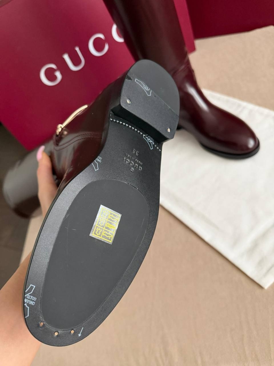 сапоги gucci,оригиналы сапог гуччи,,женские сапоги,бордовые сапоги