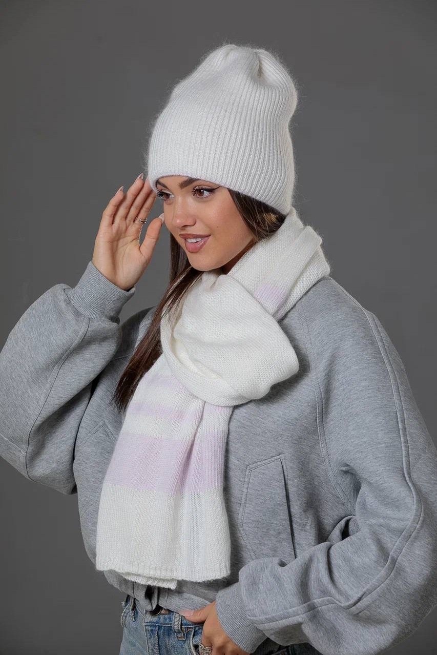 шапка с шарфом,комплект шапка шарф,комплект шапок,шапка для женщин,женская шапка