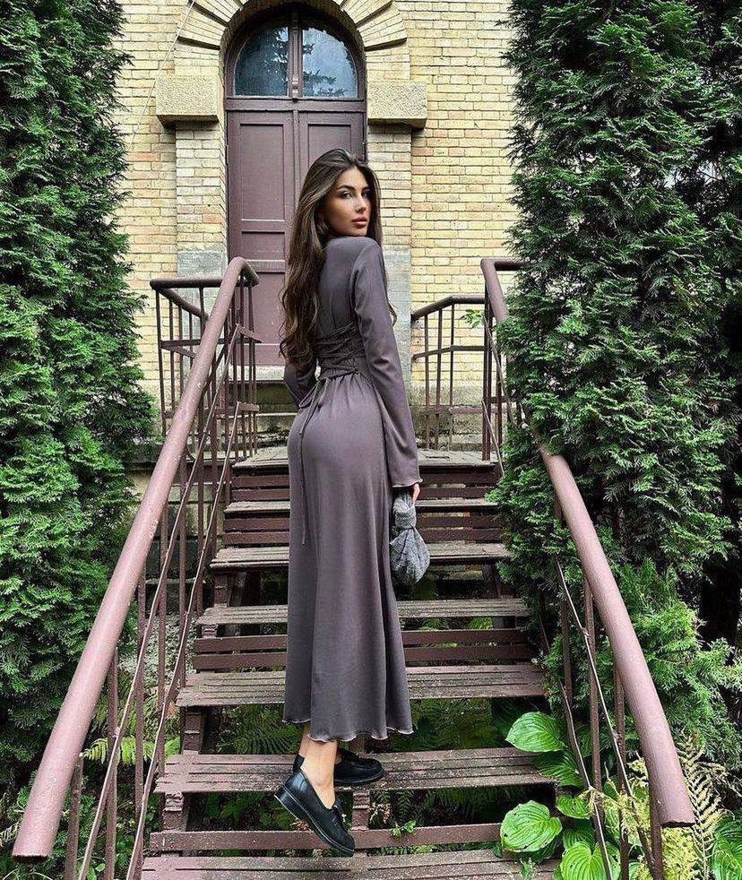 длинное платье,длинное платье лапша,длинное платье с рукавами,платье макси,платье лапша черное