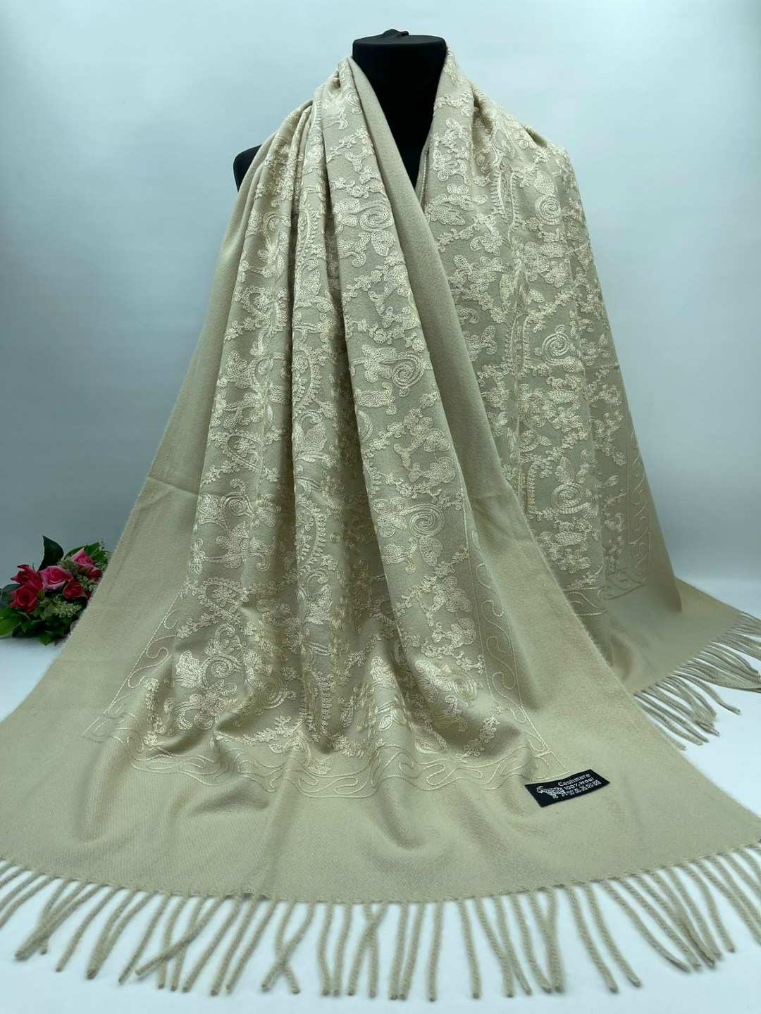 палантин женские,палантин белый,палантин,шарфы и платки,палантин женский однотонный