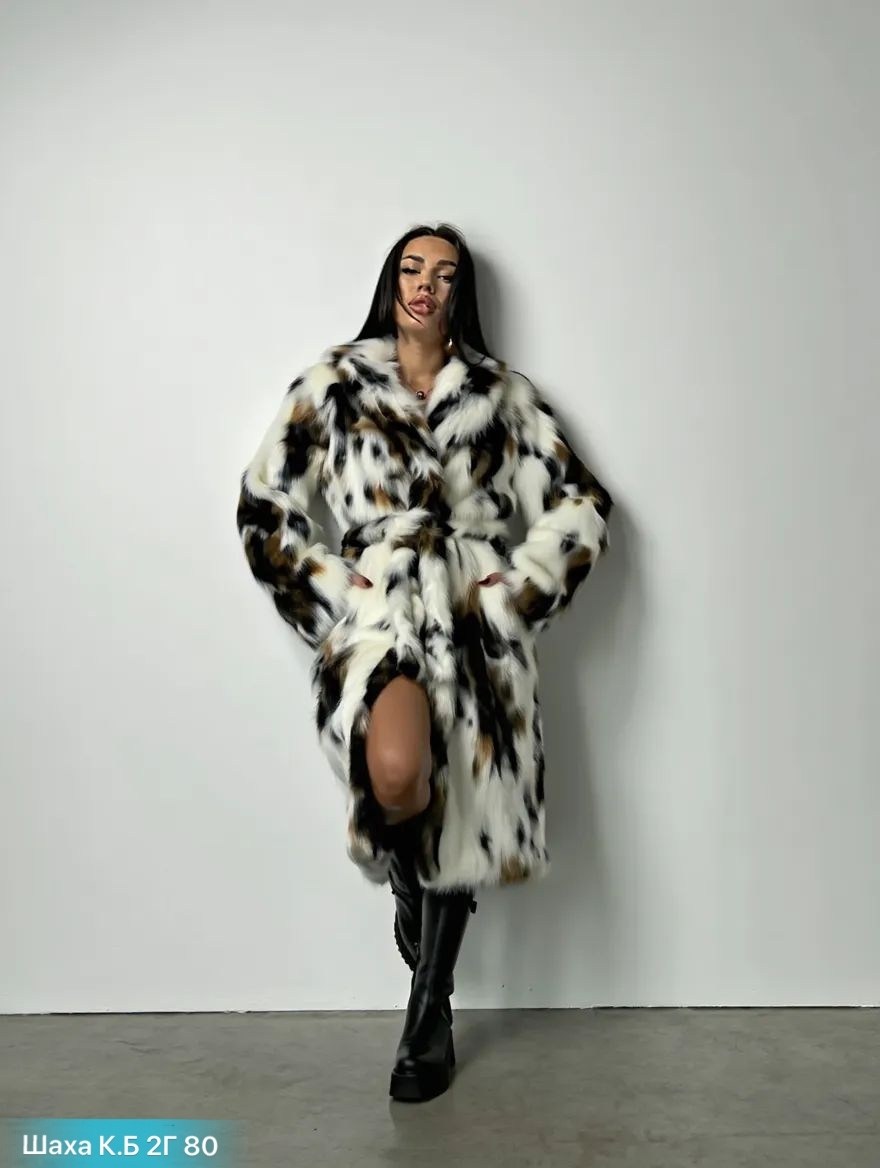 шуба под рысь,шуба рысь,шуба искусственная,эко шуба под рысь длинная,шуба из искусственного меха рысь