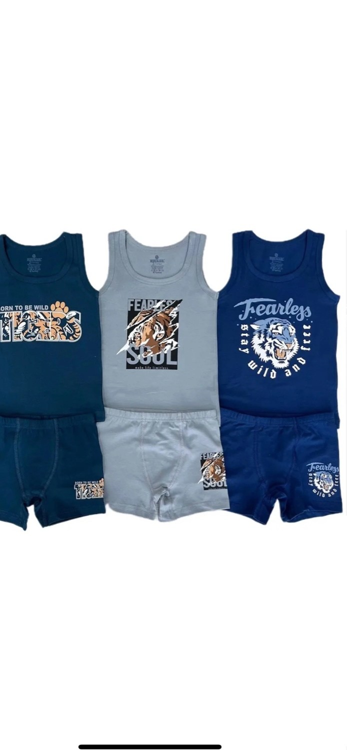 комплект майка и трусы для мальчика 164-170,комплект боксеры + майка байкар,майка baykar для мальчиков,комплект маек baykar,майка байкар для мальчика