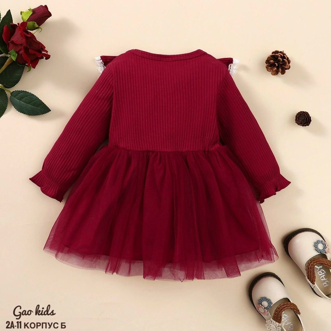 детское нарядное платье для девочки,платье для малыша,для девочек платья,детское платье с длинными рукавами,платье для малышек