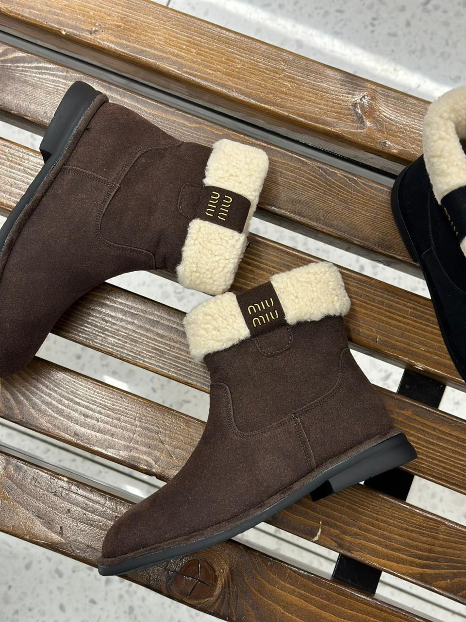 зимняя  женская,,ботинки зимние женские,ботинки женские,ботинки miu miu