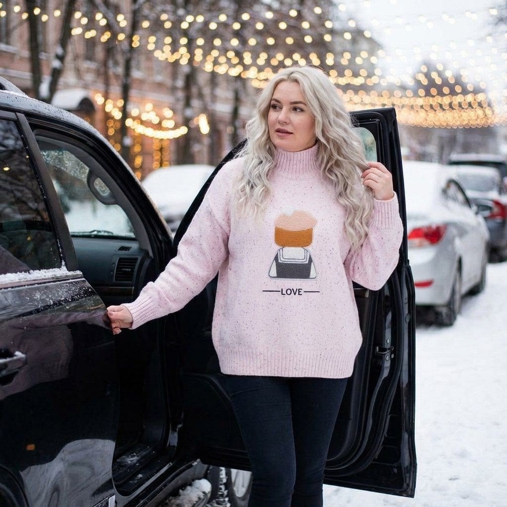 девушка,вязаные свитера,пышная девушка,толстушка,девушка плюс сайз