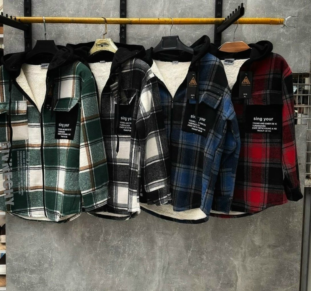 рубашка теплая в клетку оверсайз,рубашка в клетку теплая,клетчатая рубашка с капюшоном,теплая рубашка с капюшоном,теплая рубашка