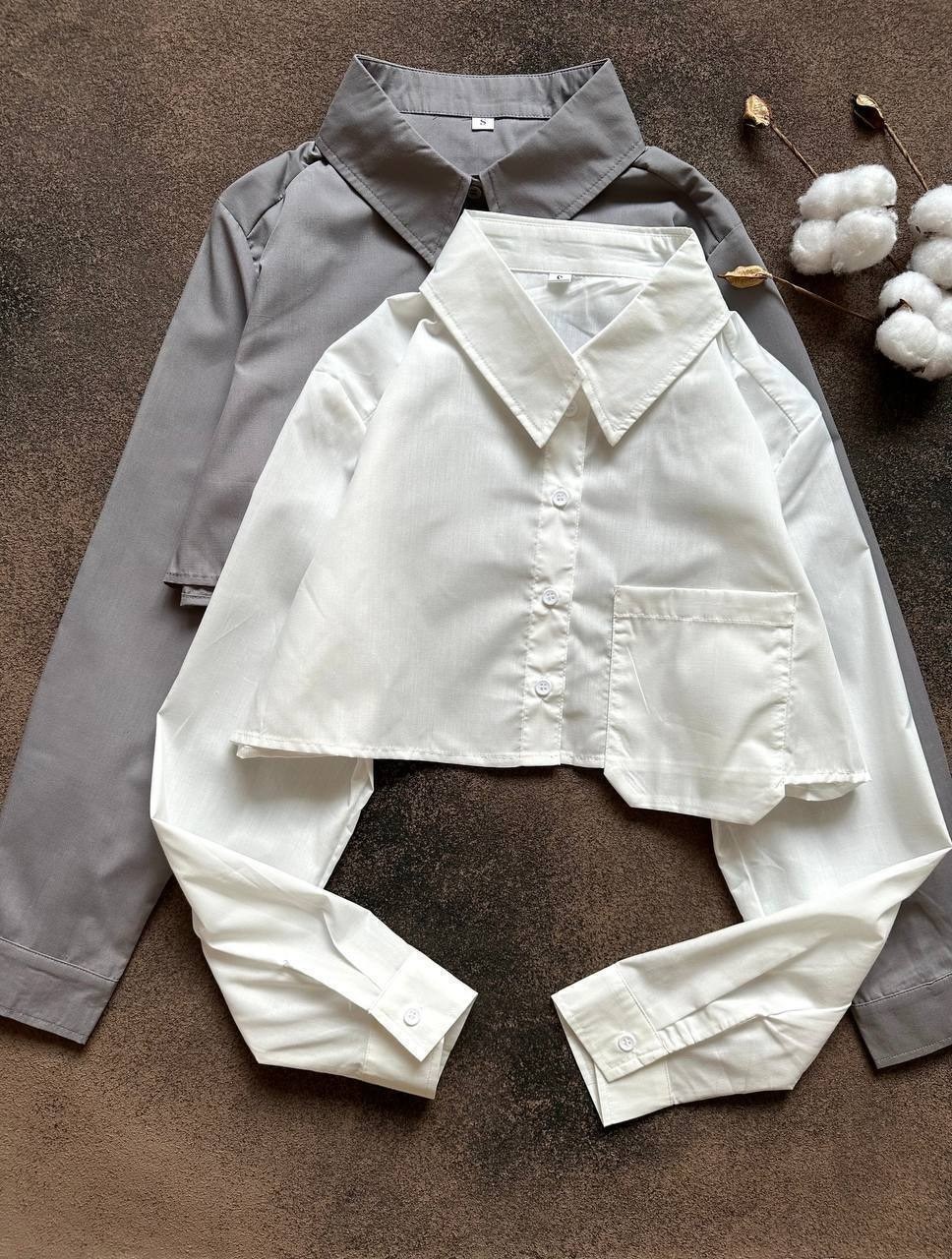 укороченная рубашка оверсайз,укороченная рубашка женская,укороченная белая рубашка,женская рубашка,повседневная рубашка