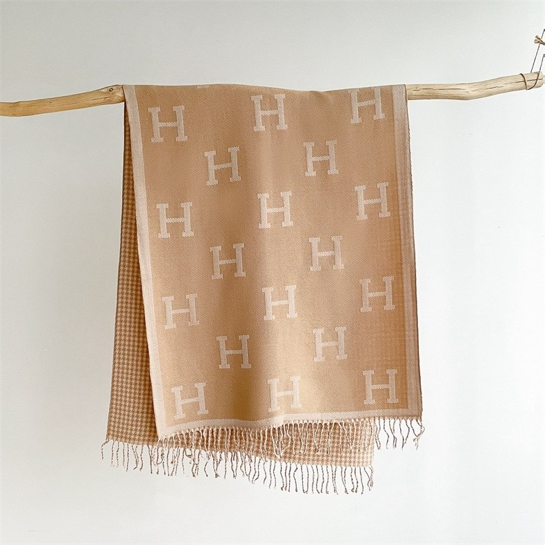 палантин теплый двусторонний кашемировый,палантин теплый,палантин шанель,шарф женские,теплый палантин шарф