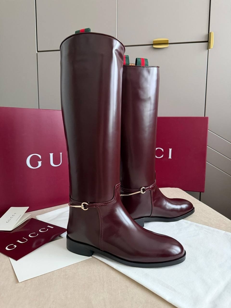 сапоги gucci,оригиналы сапог гуччи,,женские сапоги,бордовые сапоги