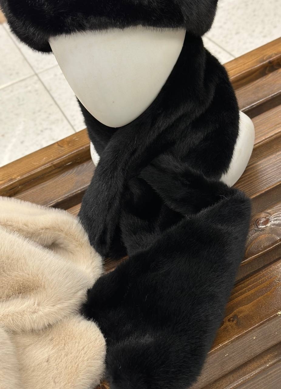 белая норковая шапка,меховая шапка,меховой шарф,шапка женская меховая,шапка женская зимняя меховая