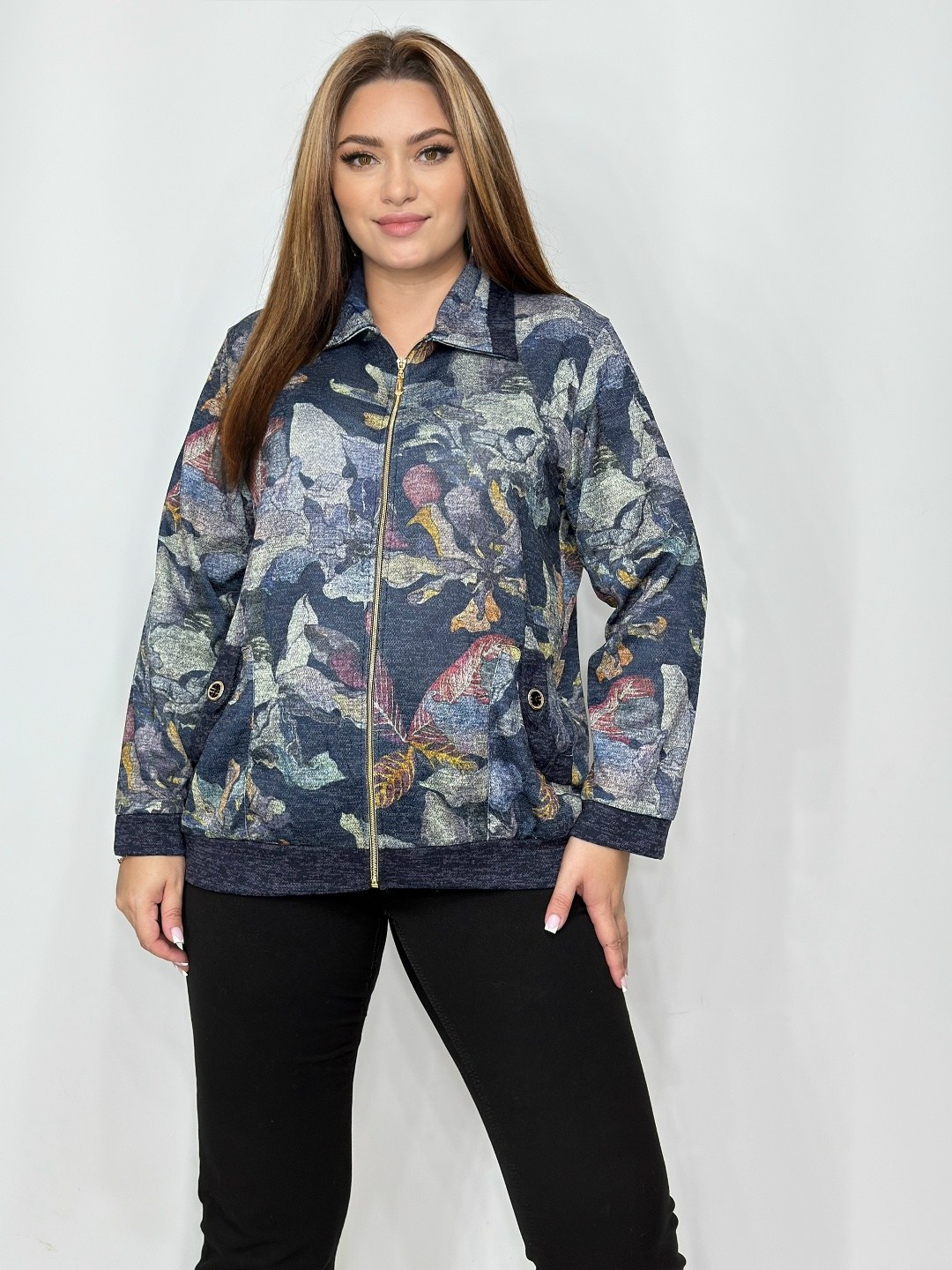 кофта женская,трикотажная кофта,кофта молния,кофта мягкая,куртка женская