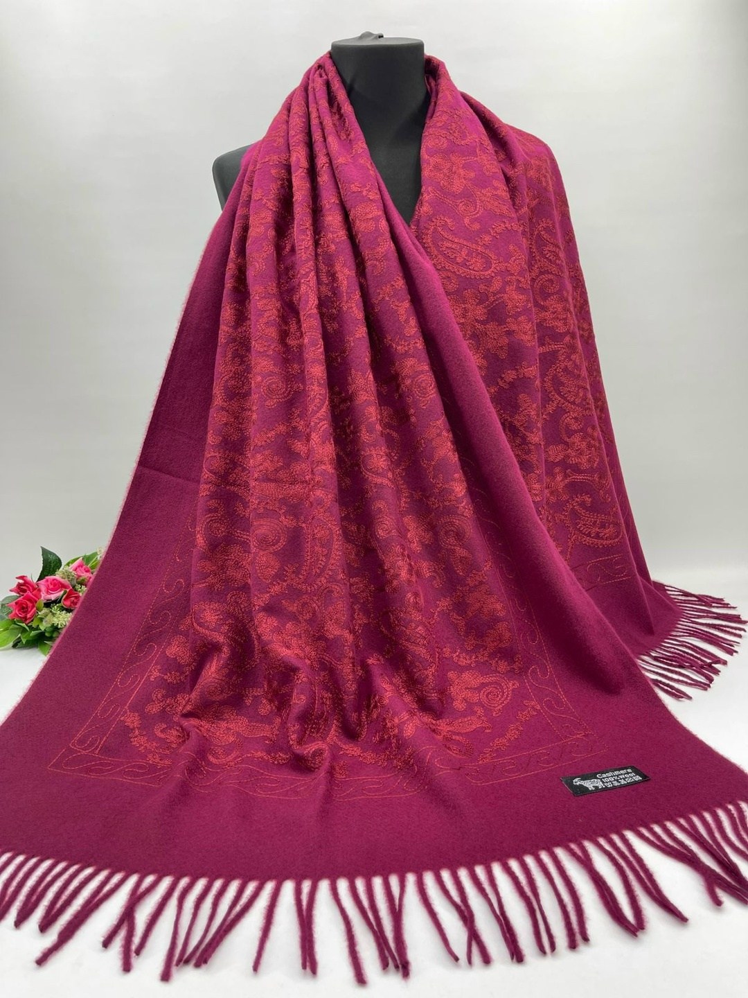 палантин женские,палантин белый,палантин,шарфы и платки,палантин женский однотонный