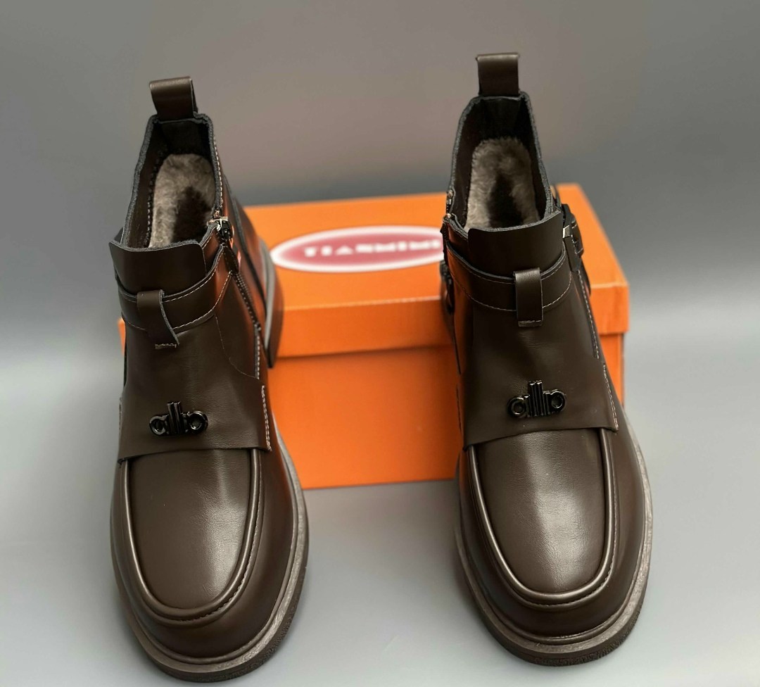 женские ботинки,,кожаные ботинки,модные ботинки, повседневные